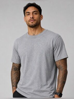 🌵 2 for $10 
Classic Grey Crewneck T-Shirt - Unbranded
